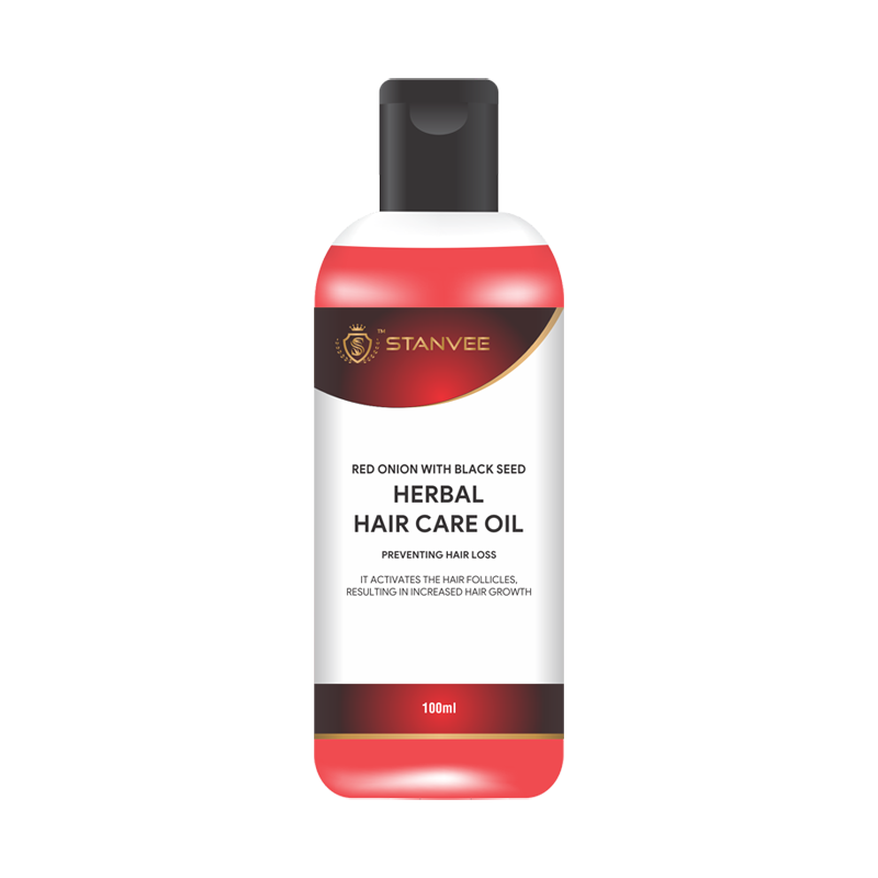 Red Onion with Black Seed Herbal Hair Care Oil (100ml)