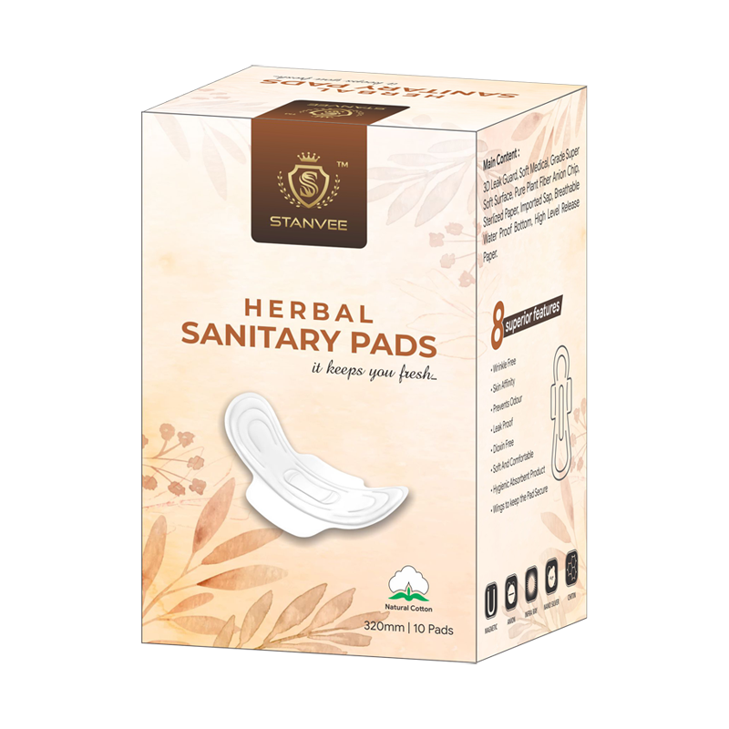 Herbal Sanitary Napkins (10 Pads)