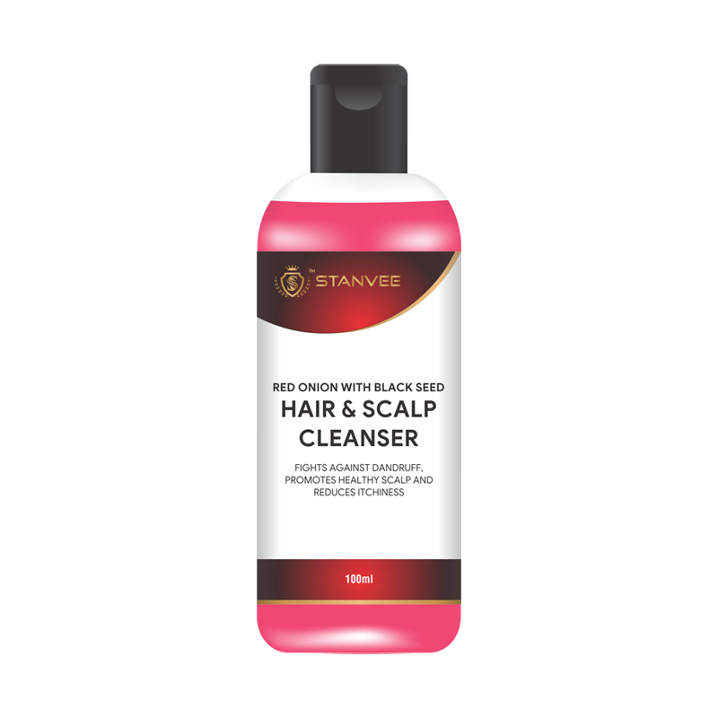 Red Onion with Black Seed Hair & Scalp Cleanser (100ml)