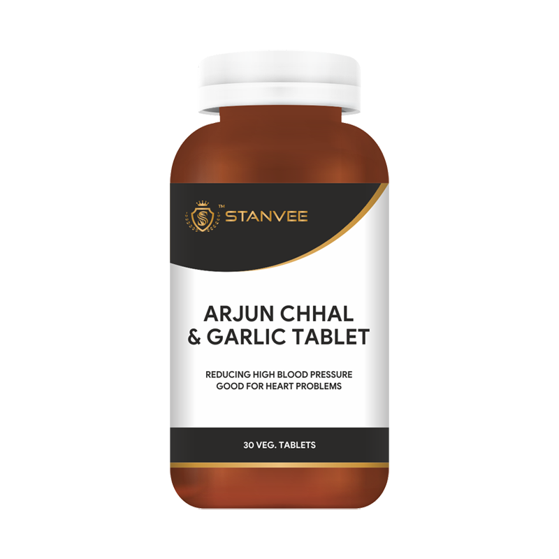 Arjun Chhal & Garlic Tablet (30 Tablets)